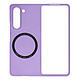 Avizar Coque MagSafe pour Samsung Galaxy Z Fold 5 Rigide Design Fin  Violet - Coque MagSafe violet conçue pour optimiser l'utilisation du Samsung Galaxy Z Fold 5