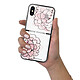 LaCoqueFrançaise Coque iPhone X/Xs Coque Soft Touch Glossy Rose Pivoine Design pas cher