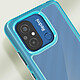 Acheter Avizar Coque Antichoc pour Xiaomi Redmi 12C Dos Rigide Bloc Caméra Surélevé Turquoise