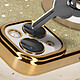 Avis Avizar Coque pour iPhone 13 Paillette Amovible Silicone Gel  Or