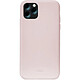 PURO Coque pour iPhone 11 Pro Icon Semi-rigide Rose Protège efficacement l'arrière de votre iPhone 11 Pro