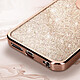 Acheter Avizar Coque pour iPhone 6 et 6s Paillette Amovible Silicone Gel  Rose Gold