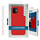 Avis Jaym Coque pour Apple iPhone 13 Pro Premium Silicone Microfibre Rouge