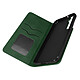 Avizar Etui Folio pour Samsung Galaxy S22 Plus Porte Carte Simili Cuir Daim  vert - Etui portefeuille conçu pour Samsung Galaxy S22 Plus