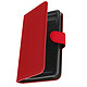 Avizar Étui pour Smartphone 4,81 à 5,3 Pouces Tissu Denim Portefeuille Coulissant  rouge - Housse Portefeuille Universelle conçue en taille L