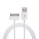 Acheter Avizar Chargeur secteur + Câble Compatible iPod iPad Iphone 30-broches - Blanc