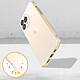 Avizar Coque Apple iPhone 13 Pro Max Protection Flexible Fine et Légère Transparent pas cher