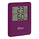 Thermomètre Hygromètre magnétique à écran LCD - Violet - Otio Thermomètre Hygromètre magnétique à écran LCD - Violet - Otio