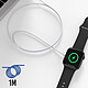 Avizar Chargeur pour Apple Watch Series Ultra 8 7 6 5 4 3 2 Charge Sans Fil 1m Blanc pas cher