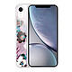 Avis LaCoqueFrançaise Coque iPhone Xr silicone transparente Motif Fleurs parme ultra resistant