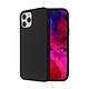 So Seven Coque pour iPhone 12/12 PRO SMOOTHIE Noir Spécialement conçue pour l'iPhone 12/12 Pro