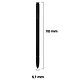 Acheter Avizar Stylet Bluetooth Galaxy Note 8 Écran Tactile Pointe fine 0.7mm - Noir