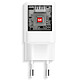 Acheter Swissten Chargeur Mural 2 USB C GaN 65W + USB 18W Charge Rapide Design Compact Blanc