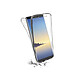 Acheter Evetane Coque Galaxy NOTE 8 Samsung transparente Motif intégrale AVANT ARRIERE 360° Protection complète en silicone