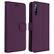 Avizar Housse Sony Xperia L4 Étui Folio Porte carte Support Vidéo - violet Etui de protection, intégral, spécialement conçu pour Sony Xperia L4