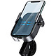 Baseus Support Vélo et Moto Smartphones Fixation guidon/rétroviseur Noir