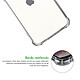 Evetane Coque iPhone 7/8 Antichoc Silicone + 2 Vitres en verre trempé Protection écran ultra résistant pas cher