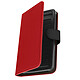 Avizar Étui pour Smartphone 5,81 à 6,3 Pouces Tissu Denim Portefeuille Coulissant  rouge - Housse Portefeuille Universelle conçue en taille 3XL