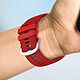 Acheter Avizar Bracelet pour Samsung Galaxy Watch Active 2 40mm Silicone Texturé Rouge