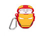 Marvel - Etui pour boîtier AirPods PowerSquad Iron Man Etui pour boîtier AirPods PowerSquad Marvel, modèle Iron Man.
