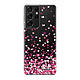 Evetane Coque Samsung Galaxy S21 Ultra 5G silicone transparente Motif Confettis De Coeur ultra resistant Coque Samsung Galaxy S21 Ultra 5G silicone transparente Confettis De Coeur ultra resistant Protection housse Motif Ecriture Tendance