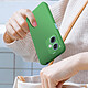 Avizar Coque pour Xiaomi Redmi Note 12 5G Silicone Semi-rigide Finition Soft-touch  Vert pas cher