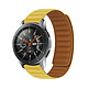 Avizar Bracelet pour Honor Magic Watch / GS3 Silicone Souple Attache Magnétique Jaune Bracelet de montre connectée spécialement conçu pour Honor Magic Watch et Watch GS3