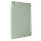 Avizar Étui pour iPad Air 13 2024 Clapet Pliable Support Multipostions Vert Pâle - Protection complète contre les chutes, impacts et rayures du quotidien