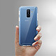 Avis Avizar Coque Samsung Galaxy A6 Plus Protection Silicone + Arrière - Transparent