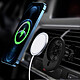 Avizar Support voiture Magsafe avec emplacement chargeur magnétique iPhone 12 - Noir pas cher