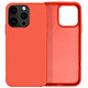 Avizar Coque pour iPhone 16 Pro Max Semi-rigide Soft-touch Anti-traces Corail - Bénéficie d'une finition Soft-touch, pour un toucher agréable et une prise en main raffinée