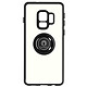 Avizar Coque pour Samsung Galaxy S9 Bi-matière Bague Métallique Support Vidéo  noir - Coque de protection avec un anneau de maintien conçue spécialement pour votre Samsung Galaxy S9