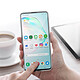 Avizar Coque Galaxy Note 10 Lite Rigide et Film Écran Verre Trempé 9H Transparent pas cher