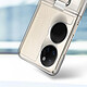 Avis Avizar Coque pour Huawei P50 Pocket Rigide Conception 2 parties Anneau de maintien  transparent
