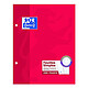 OXFORD Etui carton 200 pages - 100 feuillets mobiles 90g perforés 17x22cm Seyès blanc Copies simples ou Feuillets mobiles