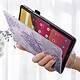Acheter Avizar Étui pour Realme Pad Mini Motif Papillon Fleurs Rangement cartes Support vidéo  violet