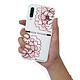 LaCoqueFrançaise Coque Samsung Galaxy A50 360 intégrale transparente Motif Rose Pivoine Tendance pas cher