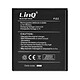 LinQ Batterie interne pour Wiko Fizz Capacité 2600mAh Noir Batterie interne de remplacement compatible pour Wiko Fizz