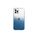 Raptic Coque pour iPhone 12 / 12 Pro AIR GRADIENT Légère et Anti-jaunissement Bleu pas cher