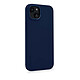 Avis Decoded Coque Compatible avec le MagSafe Silicone Antimicrobienne pour iPhone 14 Plus Bleu