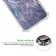 Acheter Evetane Coque Samsung Galaxy S21 FE Silicone antichocs Solides coins renforcés  transparente Motif Lune Attrape Rêve