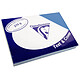 CLAIREFONTAINE Paquet de 100 Couvertures Text&Cover Toilé 270g A4 210x297mm Bleu écolier Couverture à relier