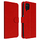 Avizar Étui Samsung Galaxy A12 Protection avec Porte-carte Fonction Support rouge Housse portefeuille spécialement conçue pour Samsung Galaxy A12