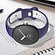 Acheter Avizar Bracelet Google Pixel Watch Silicone Bicolore Souple Bleu/Blanc 241 mm