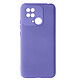 Avizar Coque pour Xiaomi Redmi 10C Silicone Semi-rigide Finition Soft-touch Fine  violet - Coque de protection spécifique au Xiaomi Redmi 10C