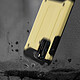 Avis Avizar Coque Huawei P40 Design Relief Bi-matière Antichute doré