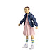 Stranger Things - Figurines et comic book Eleven and Mike Wheeler 8 cm pas cher