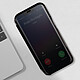 Avizar Housse iPhone 13 Pro Max Clapet translucide Design Miroir Support Vidéo noir pas cher