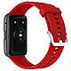 Avizar Bracelet pour Huawei Watch Fit 2 Silicone Résistant Sangle à Trous  rouge - Bracelet spécifiquement conçu pour Huawei Watch Fit 2