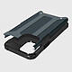 Avizar Coque iPhone 13 Pro Max Design Relief Hybride Antichute Defender II bleu pas cher